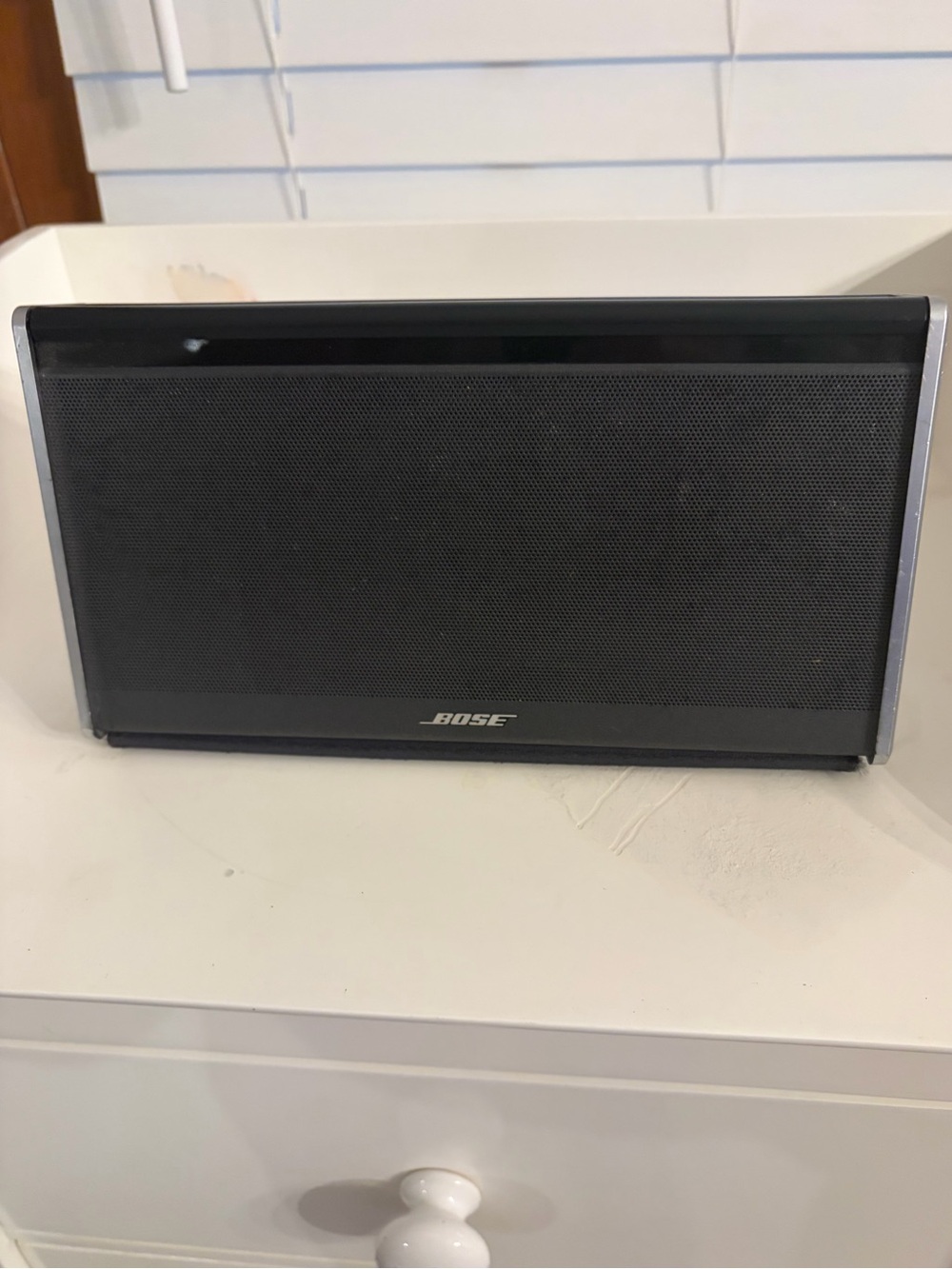 Bose Black and Silver Portable Bluetooth Speaker